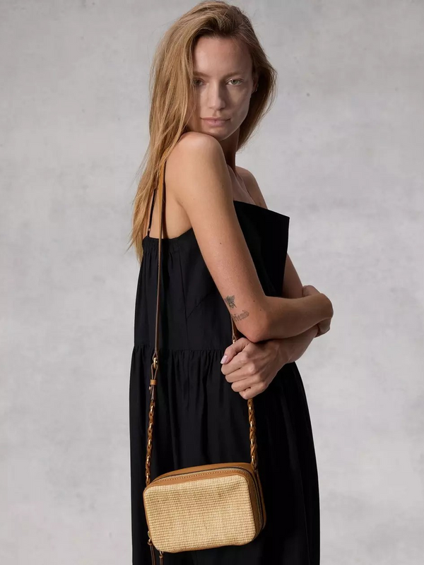 Cami Camera Bag - Straw