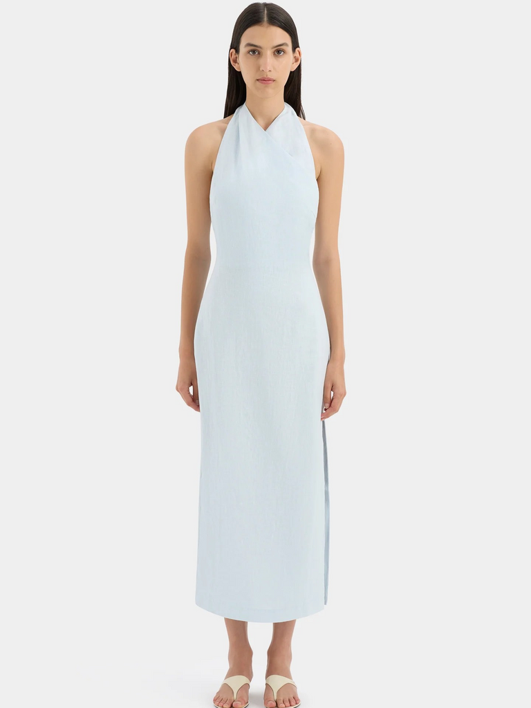 Iris Halter Midi Dress Augusta Twenty Iris Halter Midi Dress Augusta Twenty