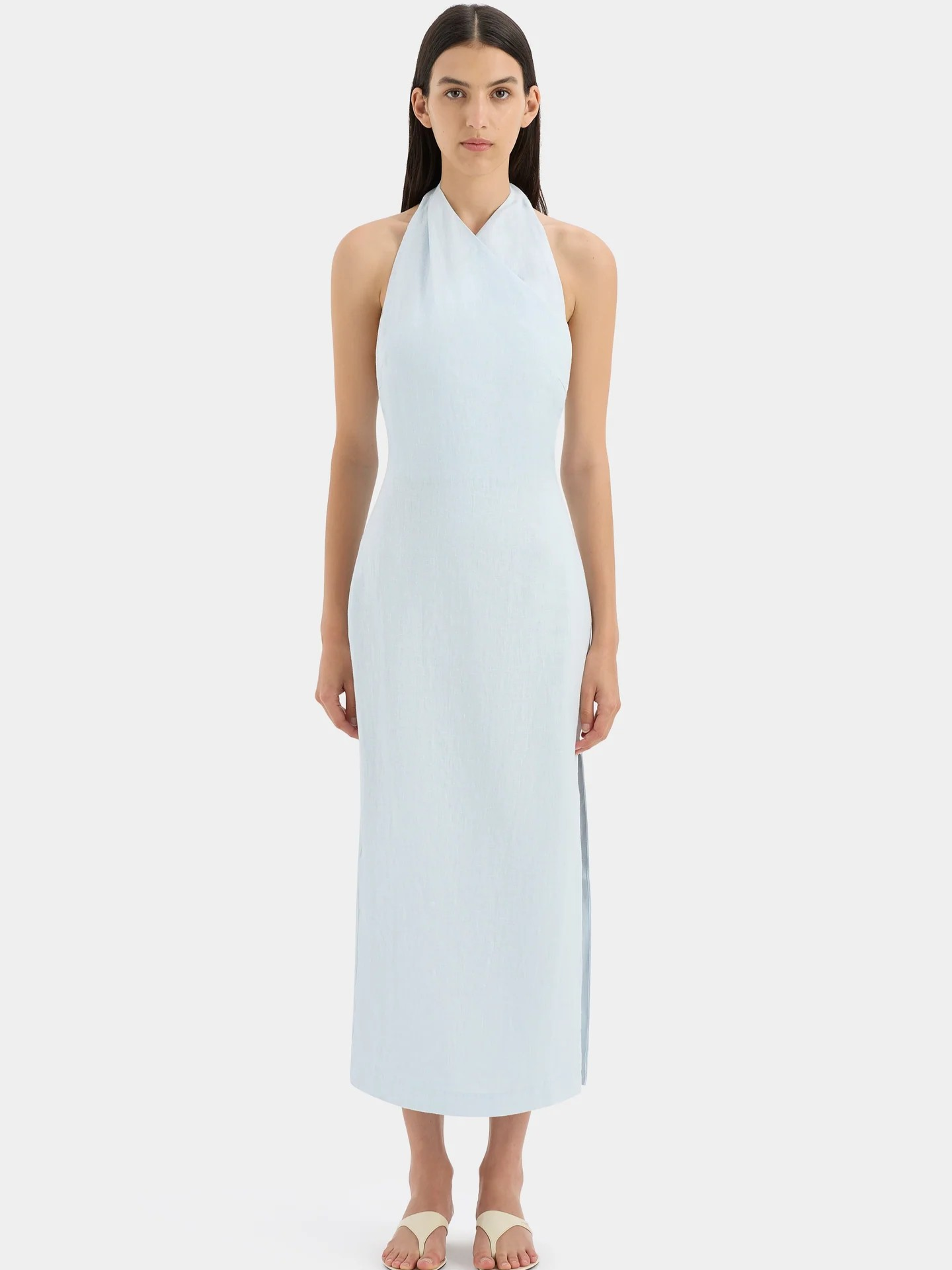 Iris Halter Midi Dress Augusta Twenty Iris Halter Midi Dress Augusta Twenty
