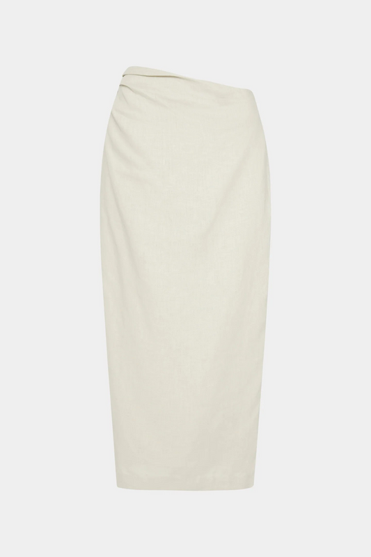 Affogato Asymmetric Midi Skirt