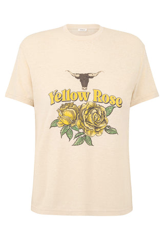 Yellow Rose Vintage Tee