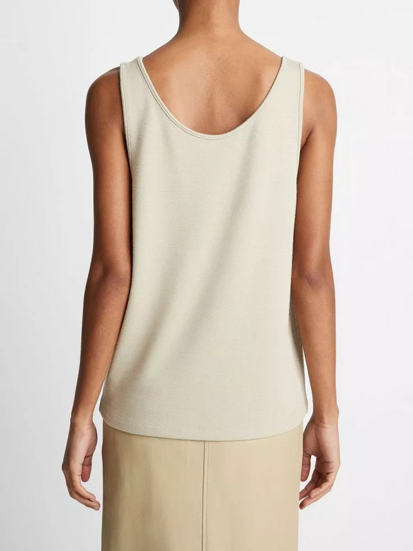 Relaxed Scoop-Neck Tank