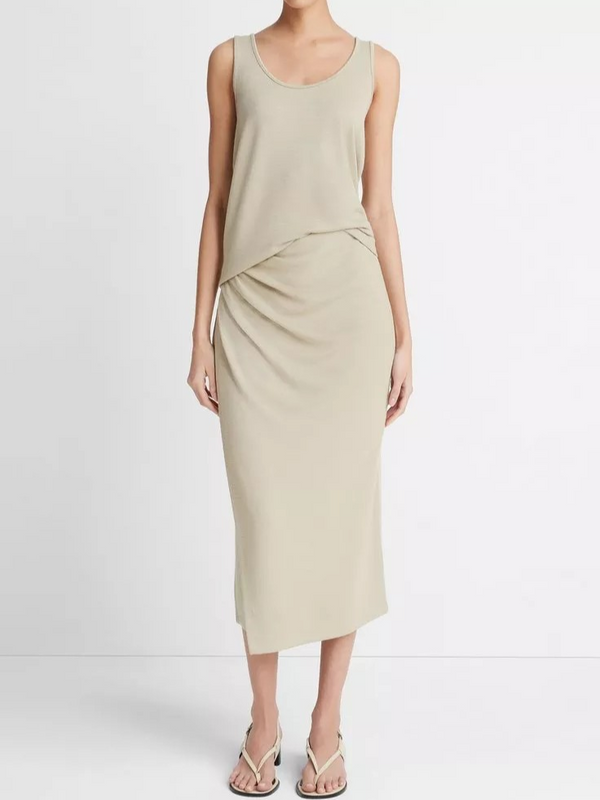 Side Drape Skirt