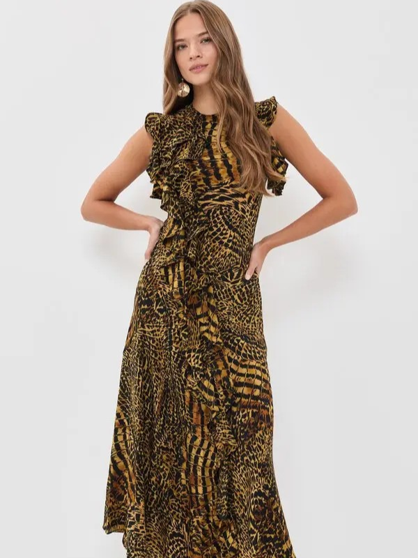 Ameline Silk Dress