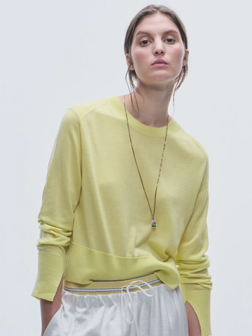 Elodie Layered Crewneck Knit