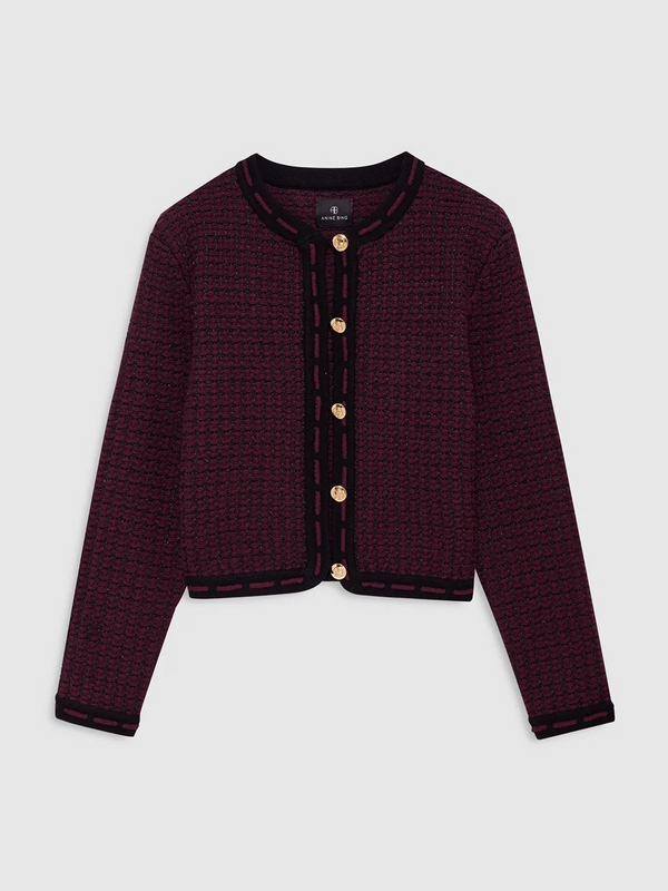 Nora Tweed Cardigan