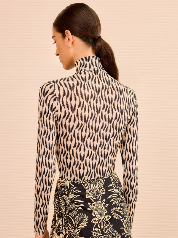 Aurelia Jersey Long Sleeve Turtleneck