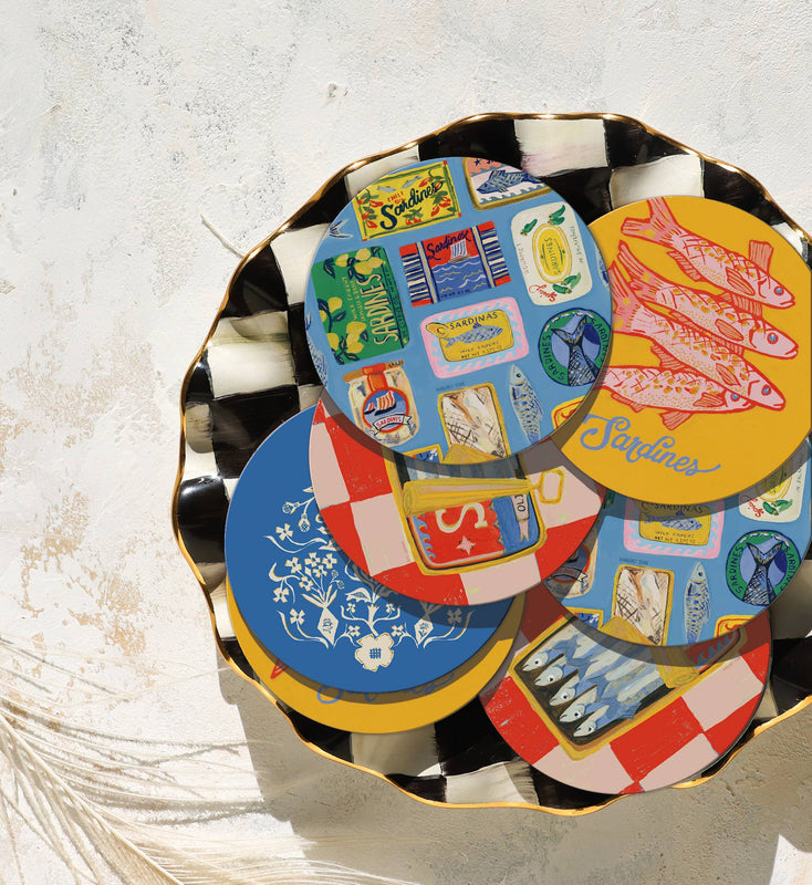 Sardine Tins Coaster