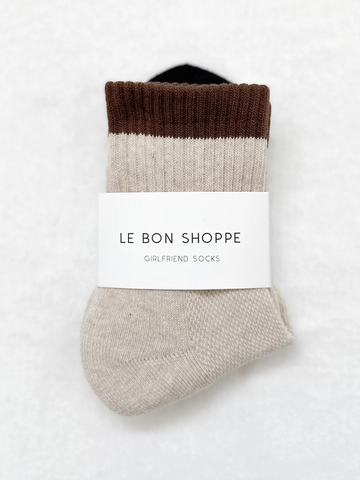 Color Block Girlfriend Socks