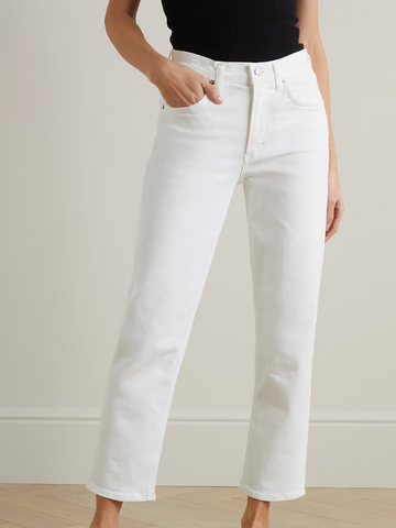 Kye High Rise Straight Leg Jeans