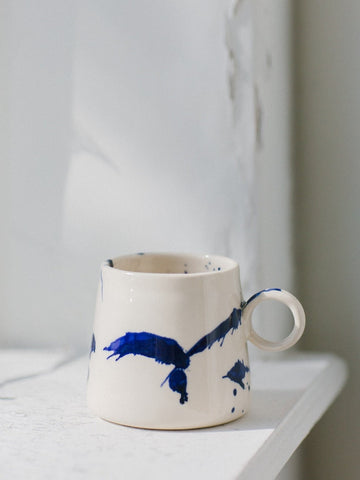 Indigo Tapered Mug