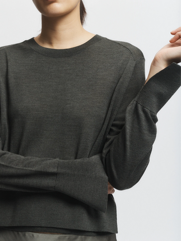 Elodie Layered Crewneck Knit
