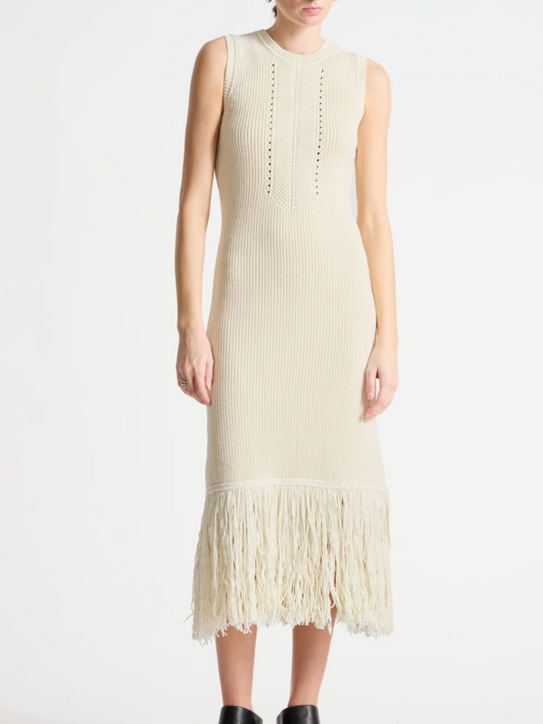Jovie Fringe Knit Dress