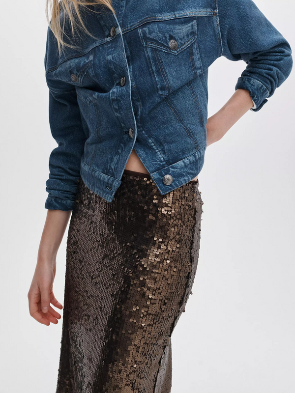 Lucy Sequined Skirt