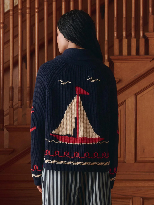 The Sailboat Lodge Cardigan