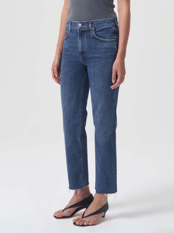 Kye High Rise Straight Leg Jeans