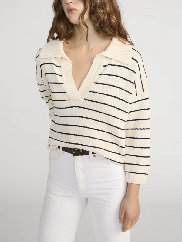 The Striped Easy Pullover