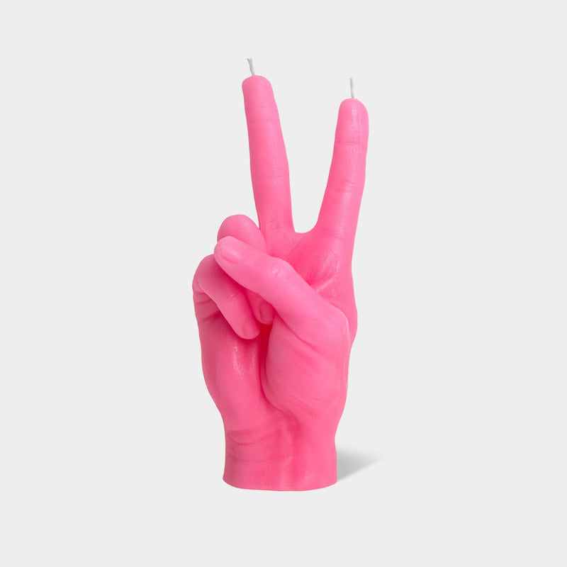 Original CandleHand "Peace" Candle - Lifesize & Full Detail