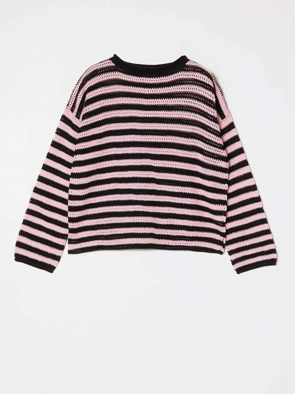Leilani Sweater Openwork Knit