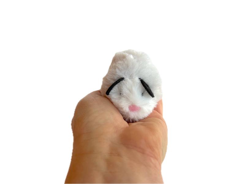 Miniature Plush Opossum Small Possum Stuffed Animal Keychain