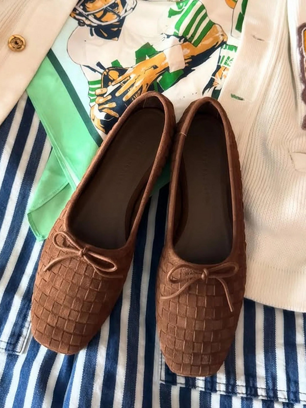 Jada Square Toe Ballet Flat