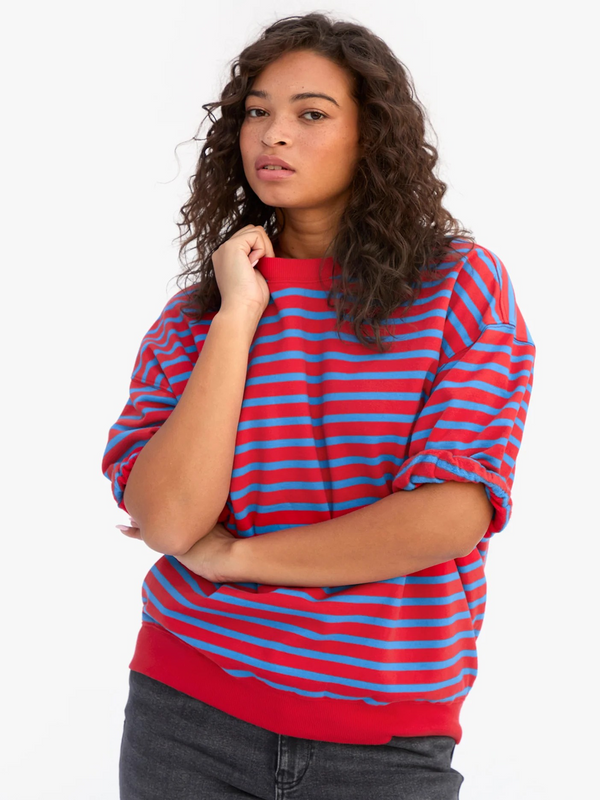 Short Sleeve Oversized Sweatshirt