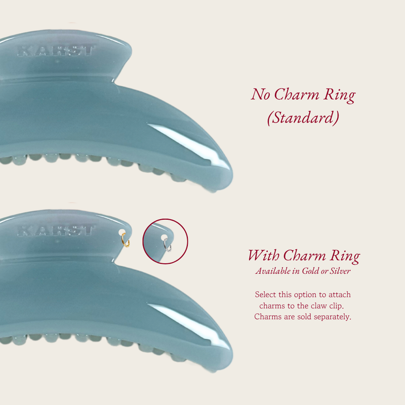 Slim Hair Claw Clip — Pacific