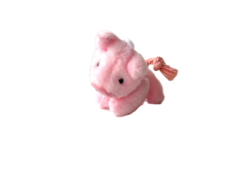 Miniature Plush Pig (Pink)