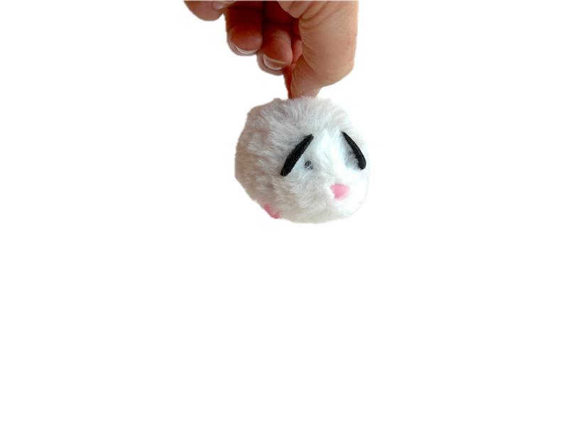 Miniature Plush Opossum Small Possum Stuffed Animal Keychain