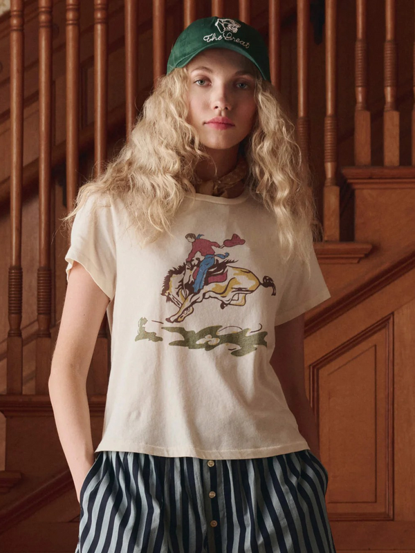 The Little Tee w/ Rider Graphic