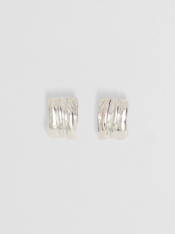 Vertigo Earrings - Silver