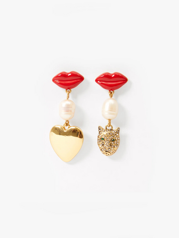 Le Lips Charm Earrings