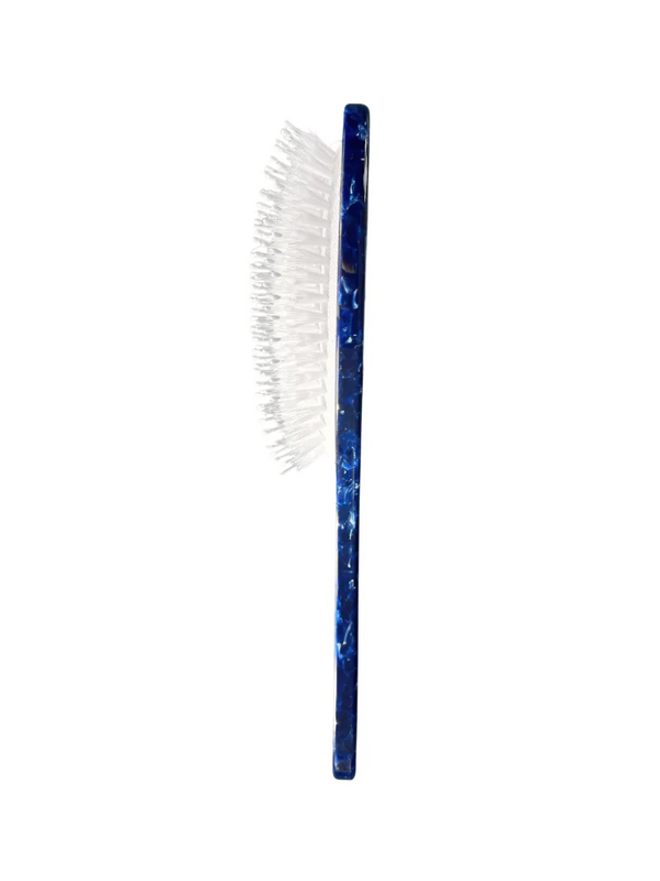 Hand-Painted Evil Eye Acetate 2-1 Daily Hair Brush