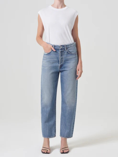 90's High Rise Straight Leg Jean