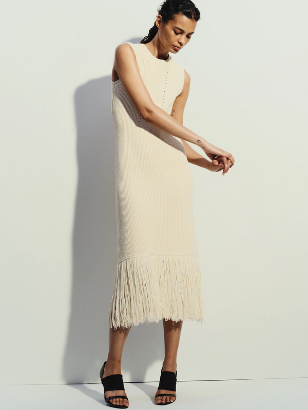 Jovie Fringe Knit Dress