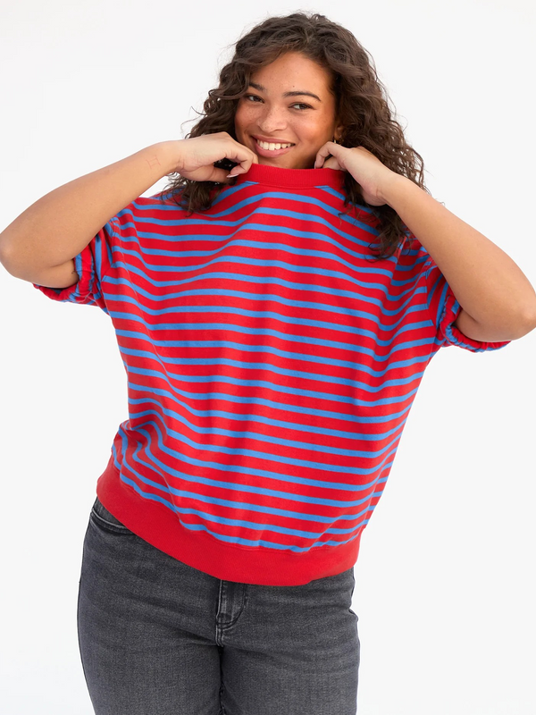 Short Sleeve Oversized Sweatshirt