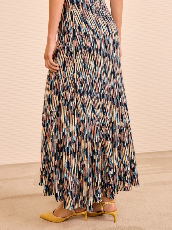 Marceline Multicolor Long Skirt