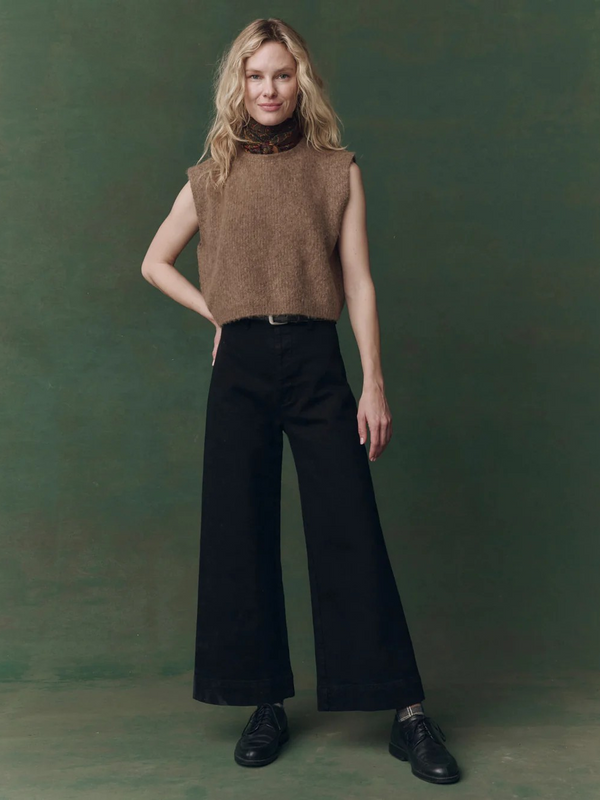 The Brushed Melange Sweater