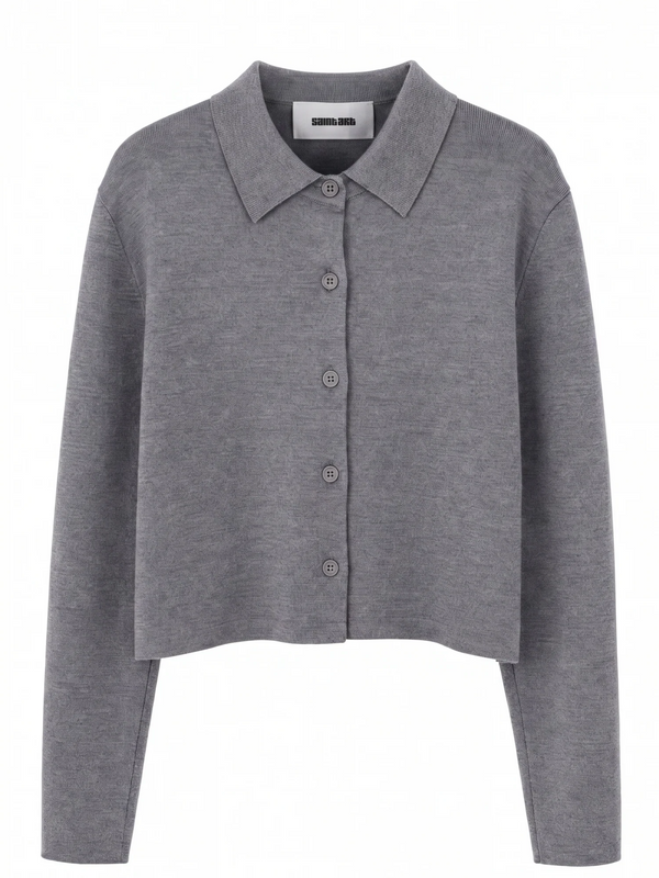 Phoebe Merino Polo Sweater