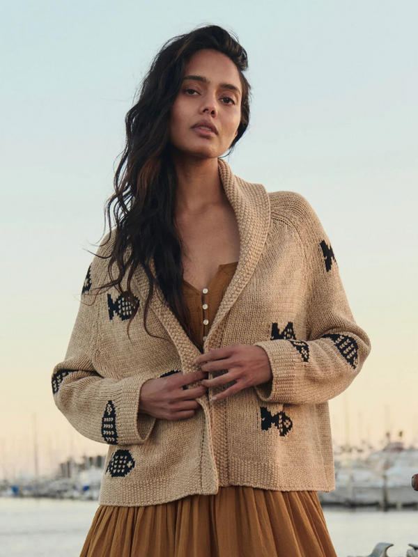 The Swimming Fish Lodge Cardigan