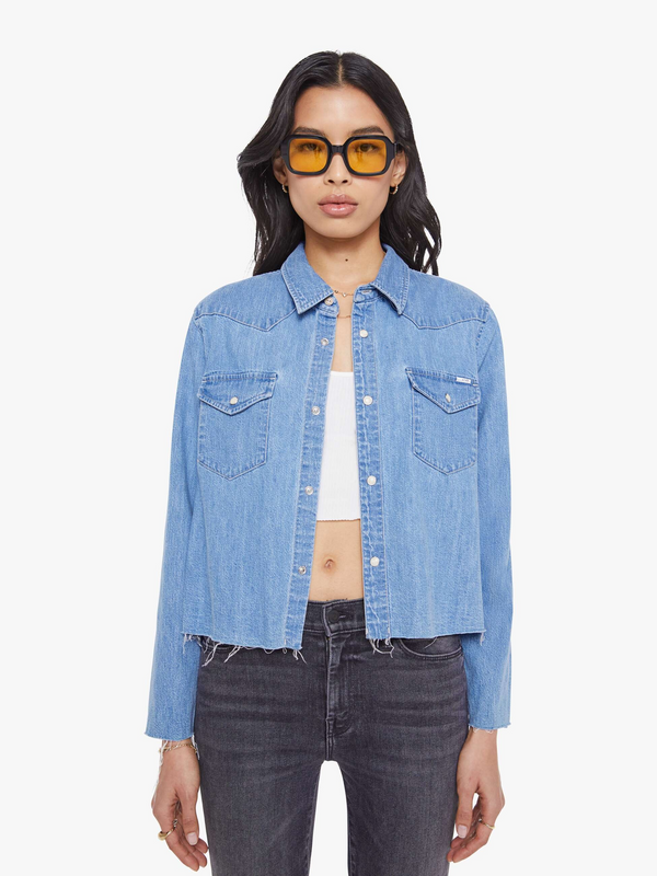 The Super Exes Crop Step Fray