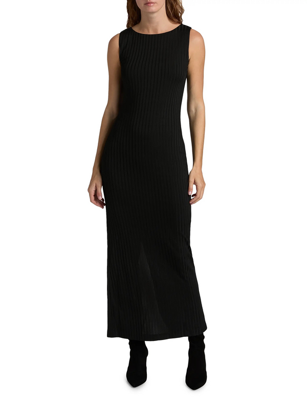 Natalia Boatneck Midi-Dress