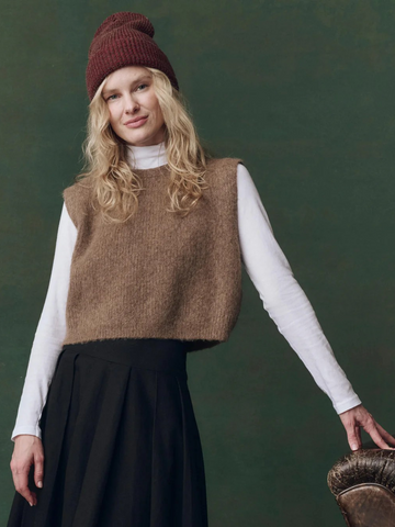 The Brushed Melange Sweater