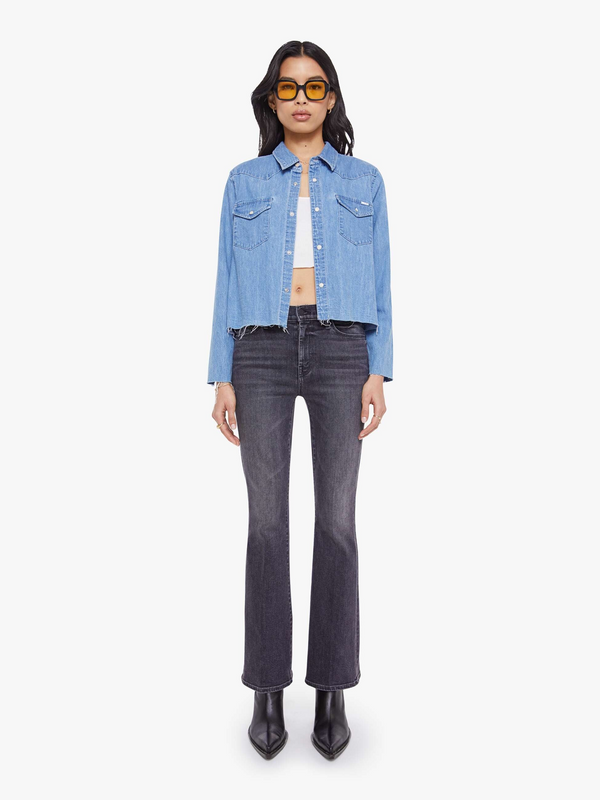 The Super Exes Crop Step Fray