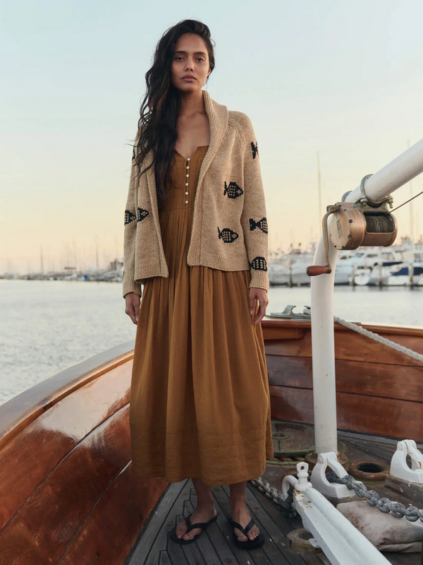 The Swimming Fish Lodge Cardigan