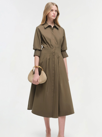 Jazz Cotton Midi Dress
