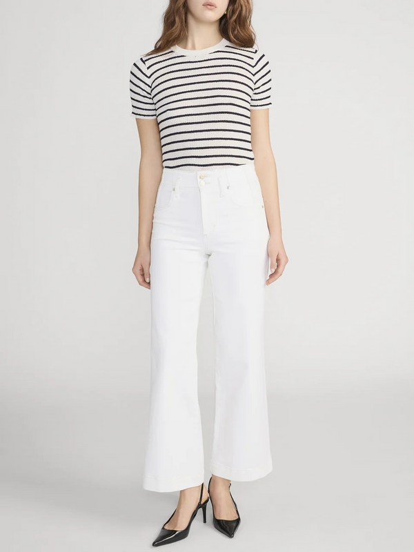 The Seamed Wide Trouser Crop