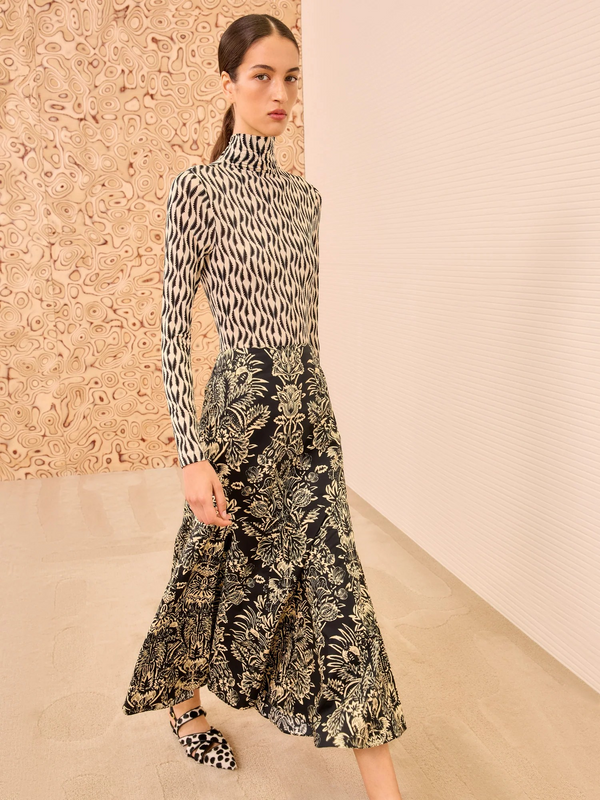 Aurelia Jersey Long Sleeve Turtleneck