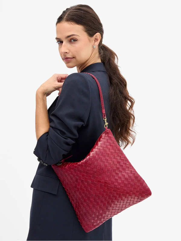 Foldover Clutch w/ Strap