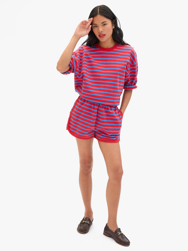 Short Sleeve Oversized Sweatshirt